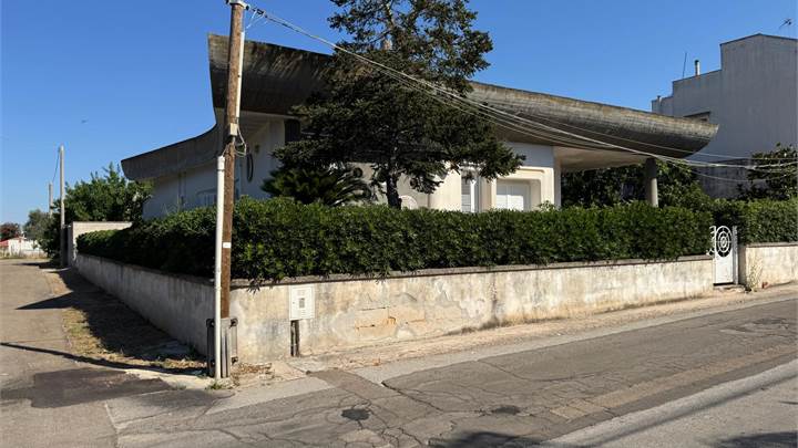 villa con giardino 